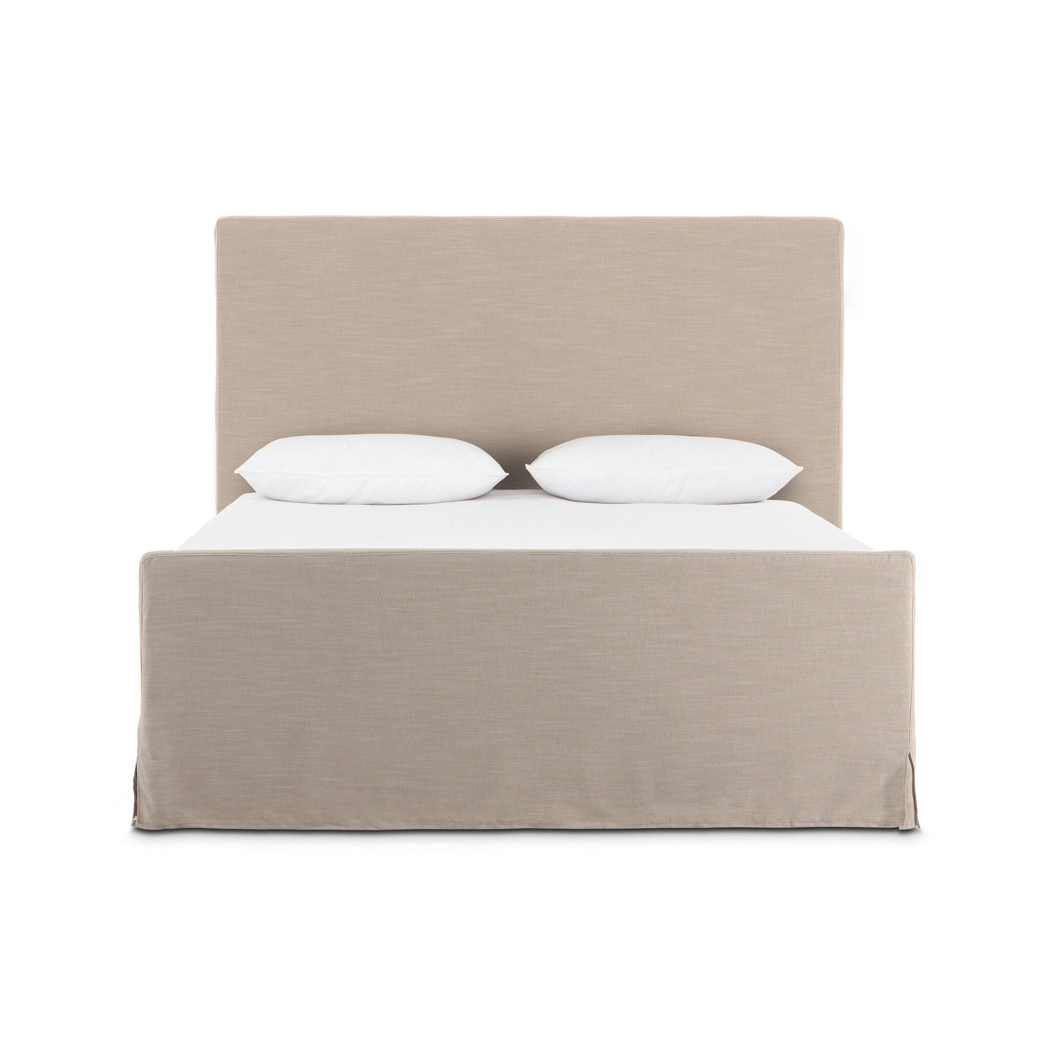 Daphne Slipcover Bed in Savoy Parchment