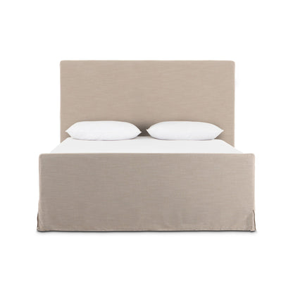 Daphne Slipcover Bed in Savoy Parchment