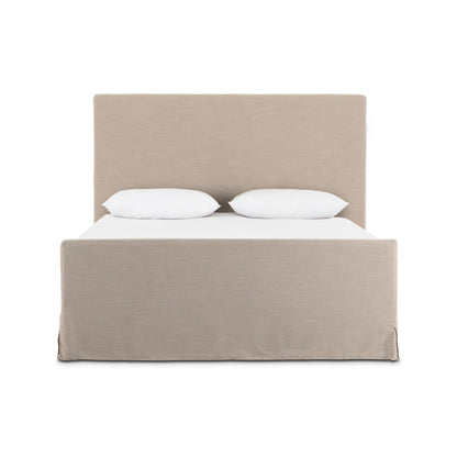 Daphne Slipcover Bed in Savoy Parchment