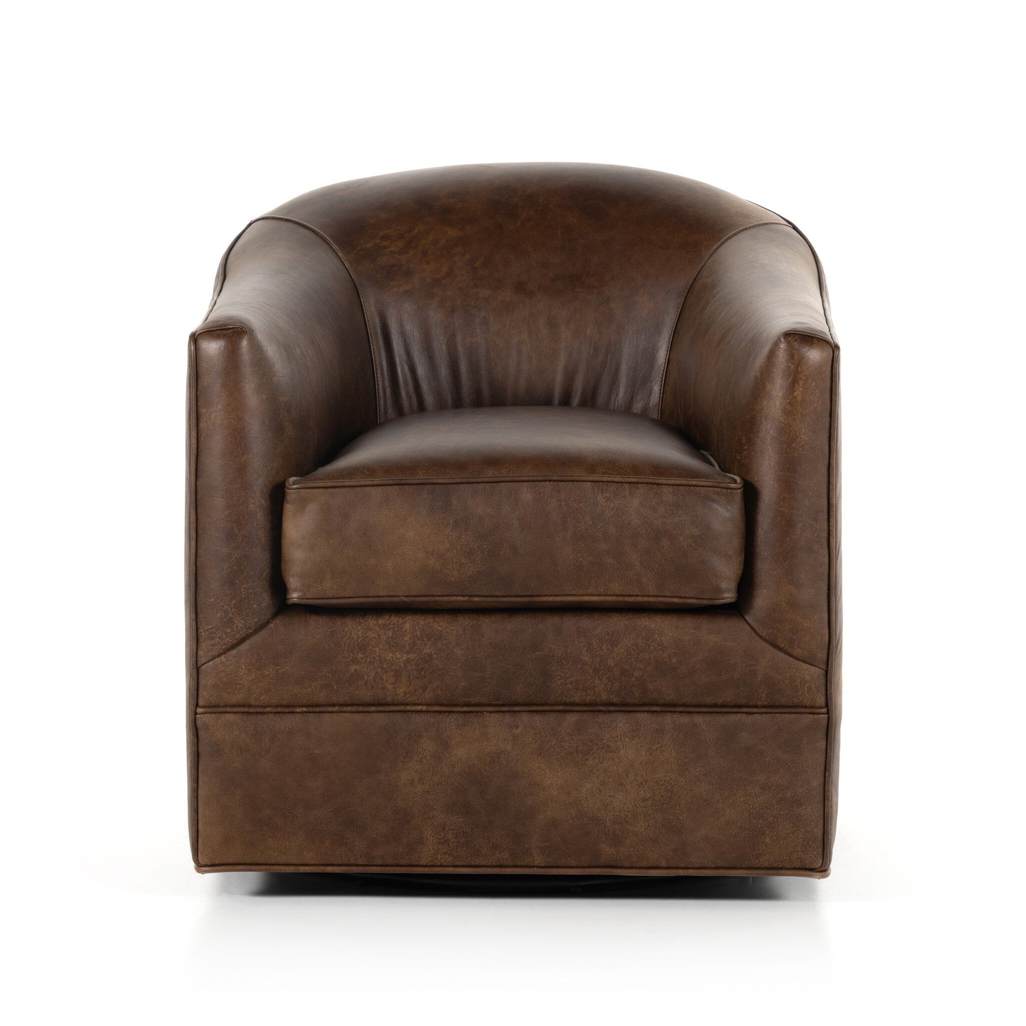 Quinton Swivel Chair in Arvada Cigar