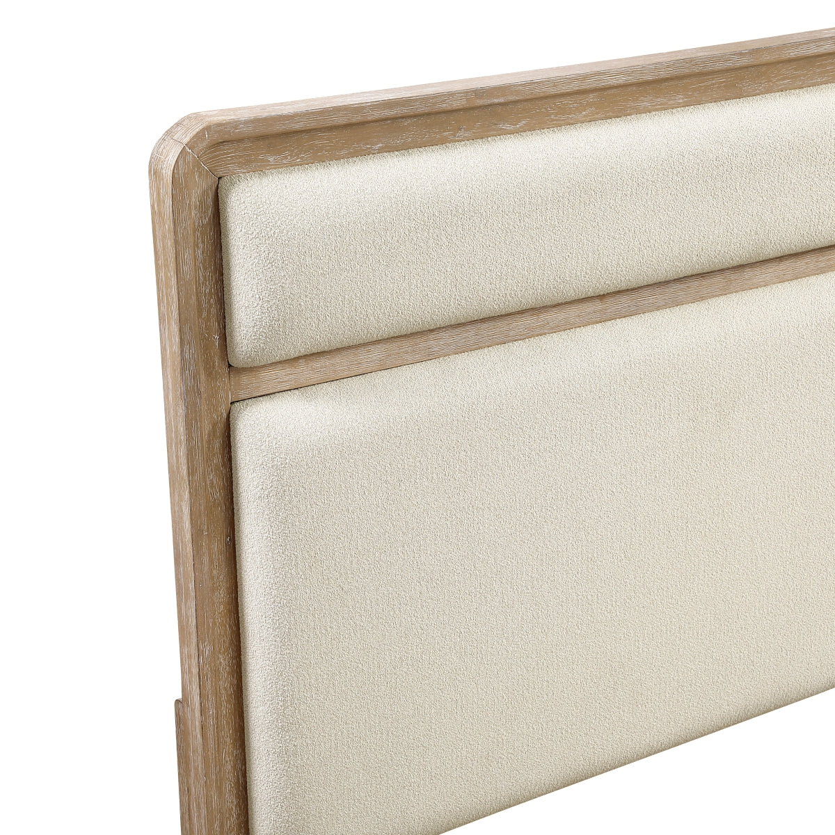 Wilshire Natural King Upholstered Bed from Homelegance - Luna Furniture