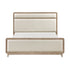 Wilshire Natural Queen Upholstered Bed from Homelegance - Luna Furniture