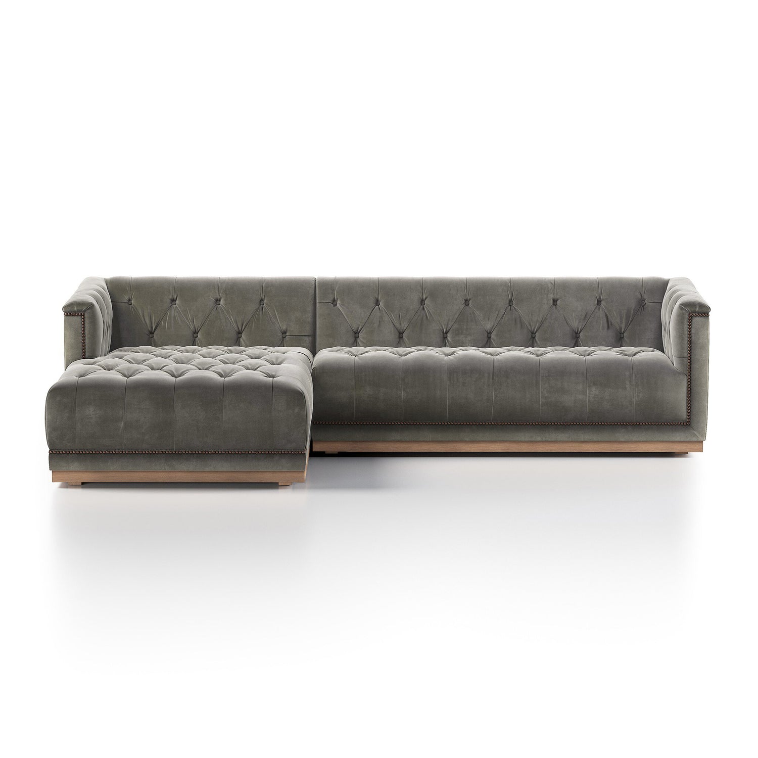 Maxx 2-Piece Sectional in Sapphire Birch