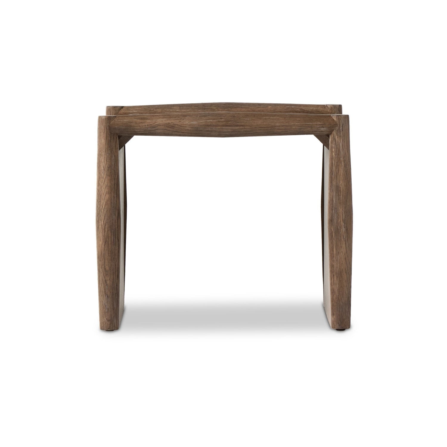 Glenview End Table in Weathered Oak