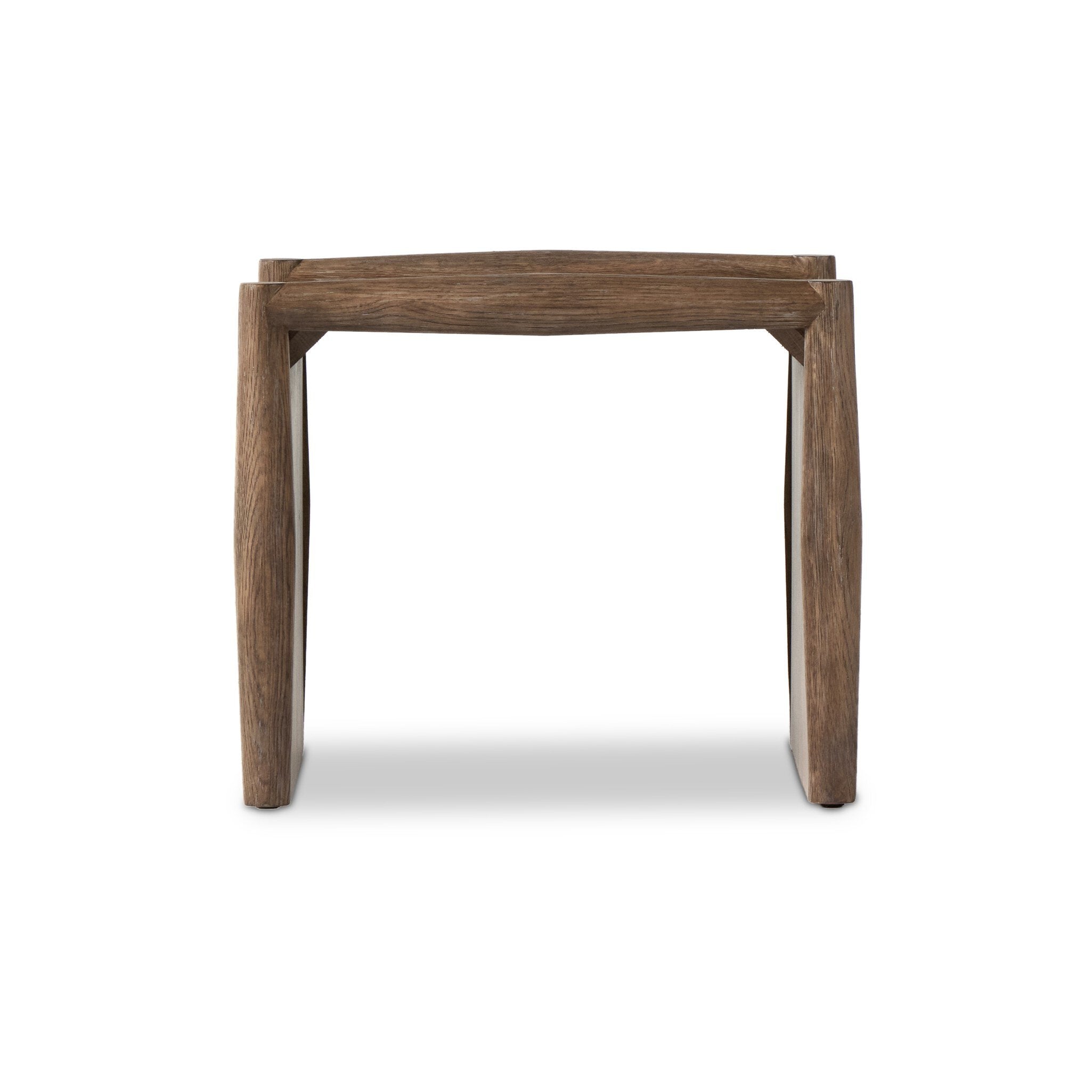 Glenview End Table in Weathered Oak