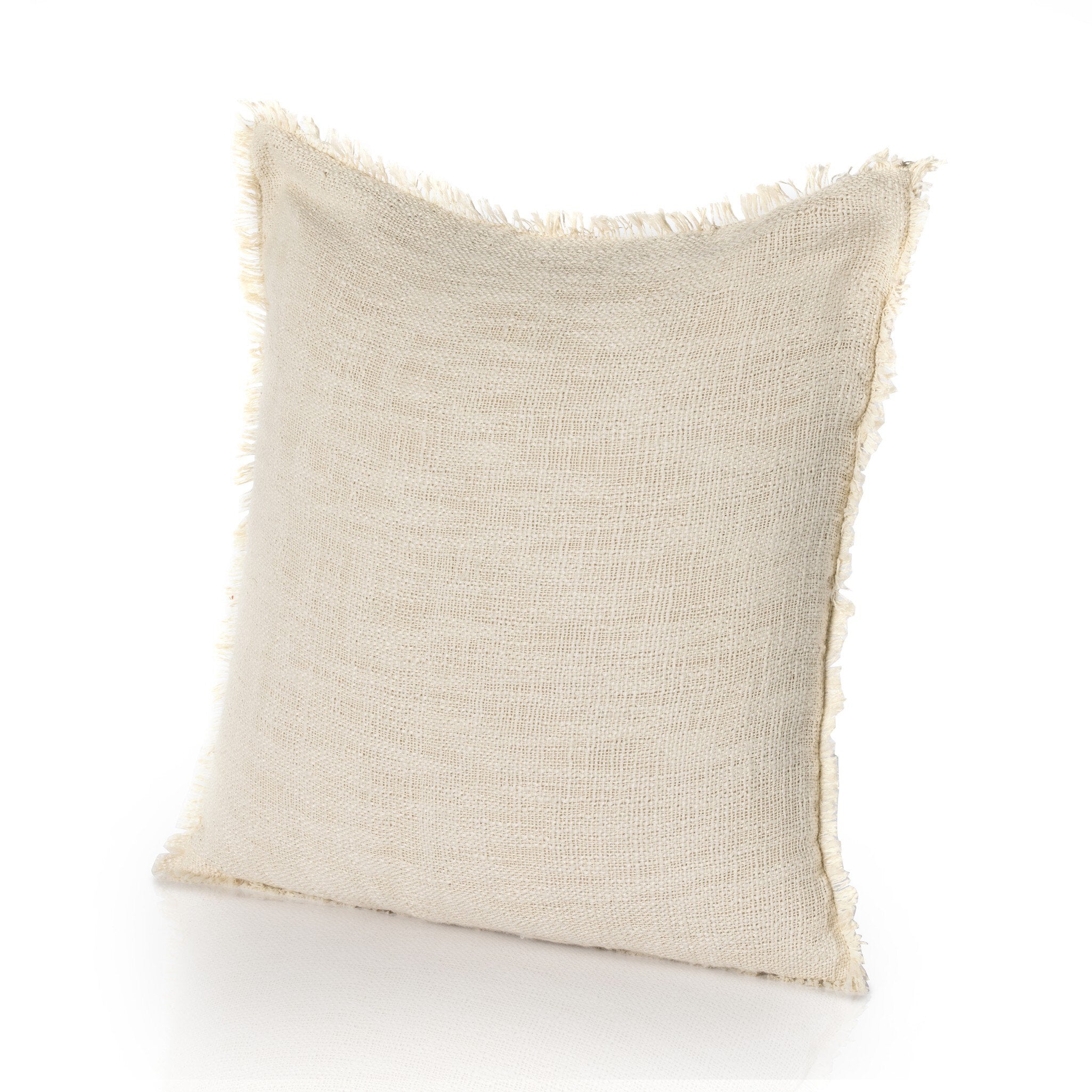 Tharp Outdoor Pillow in Natural Cream