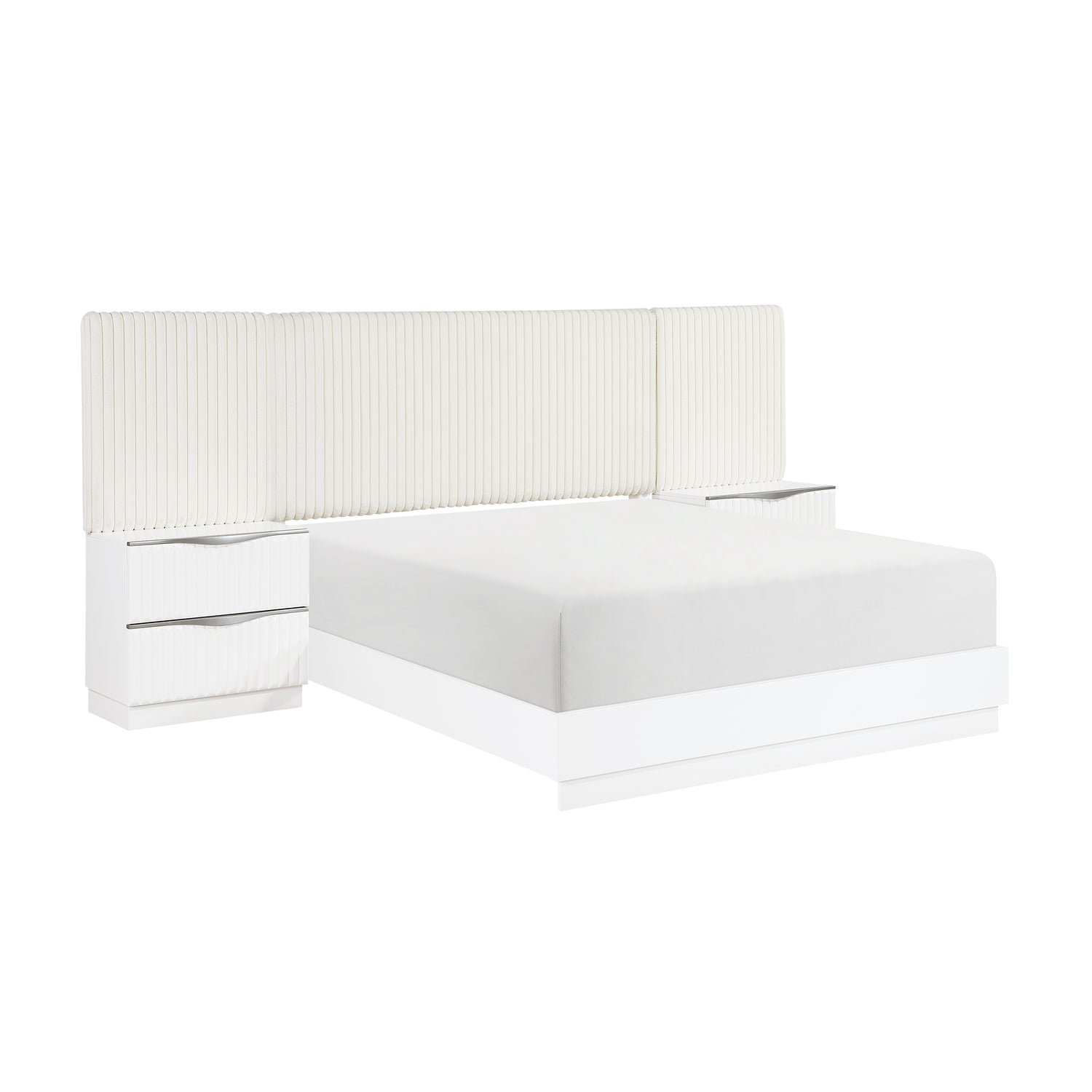 2384-1*WB 5pc Set Queen Wall Bed (QB+2NS+2NS-P) - 2384-1*WB