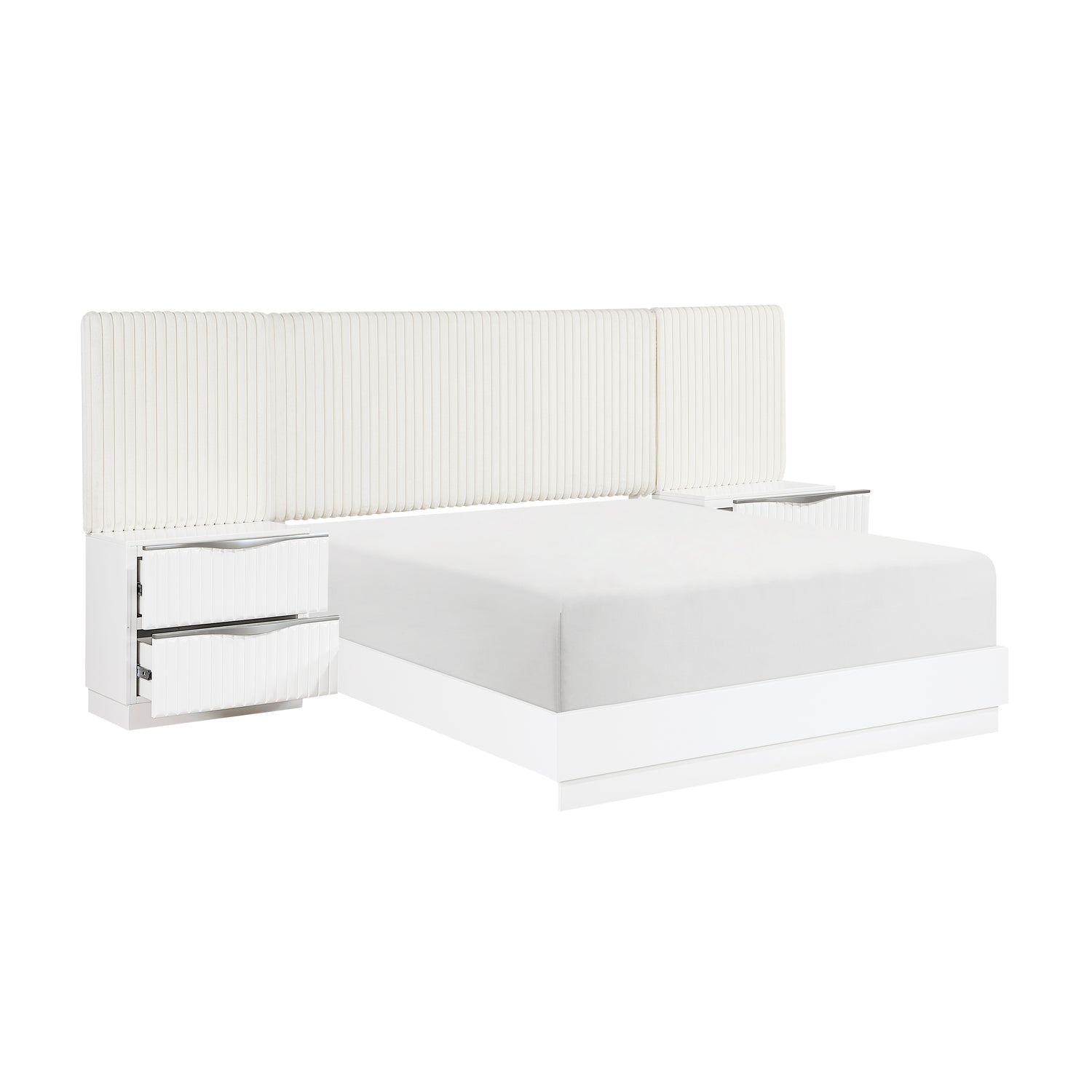 2384-1*WB 5pc Set Queen Wall Bed (QB+2NS+2NS-P) - 2384-1*WB