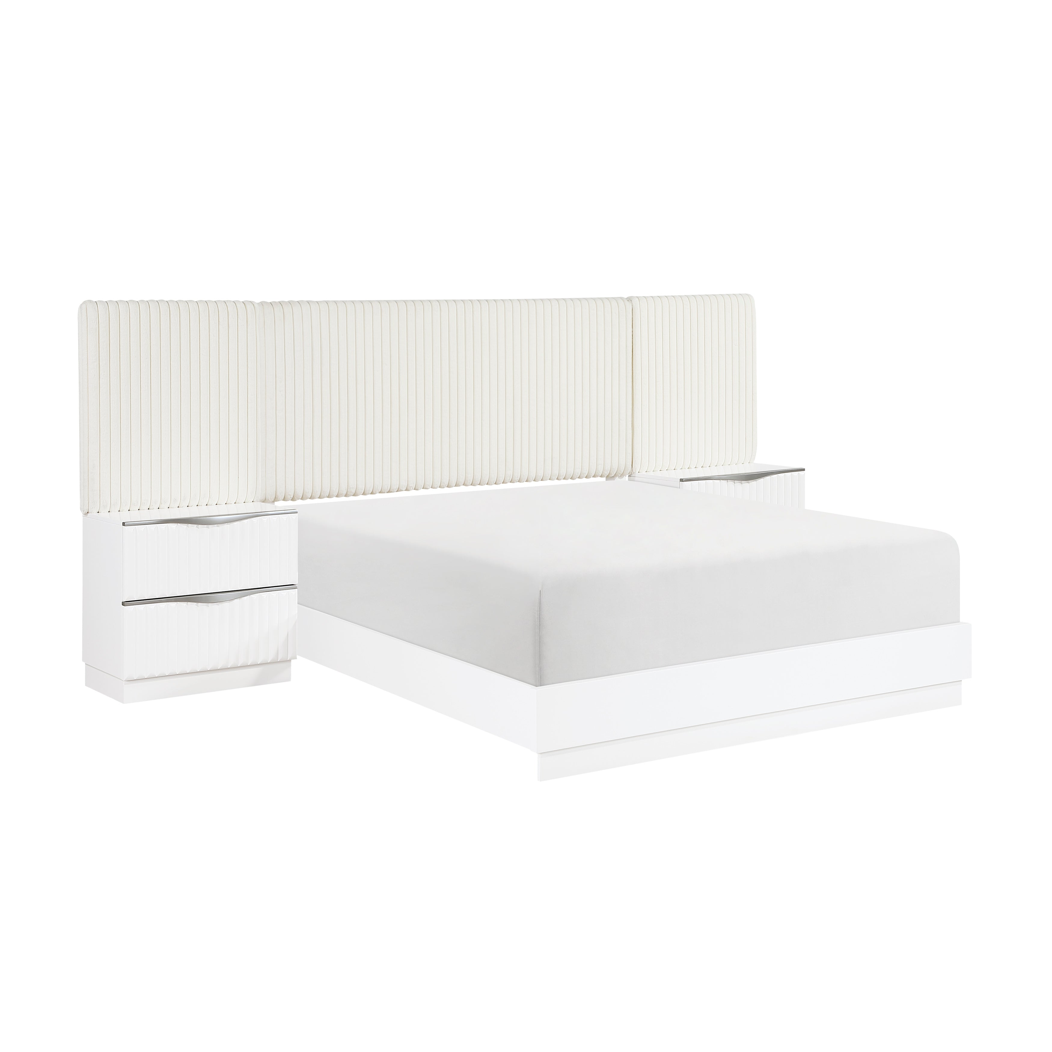 2384K-1EK*WB 5pc Set Eastern King Wall Bed (EK+2NS+2NS-P) - 2384K-1EK*WB