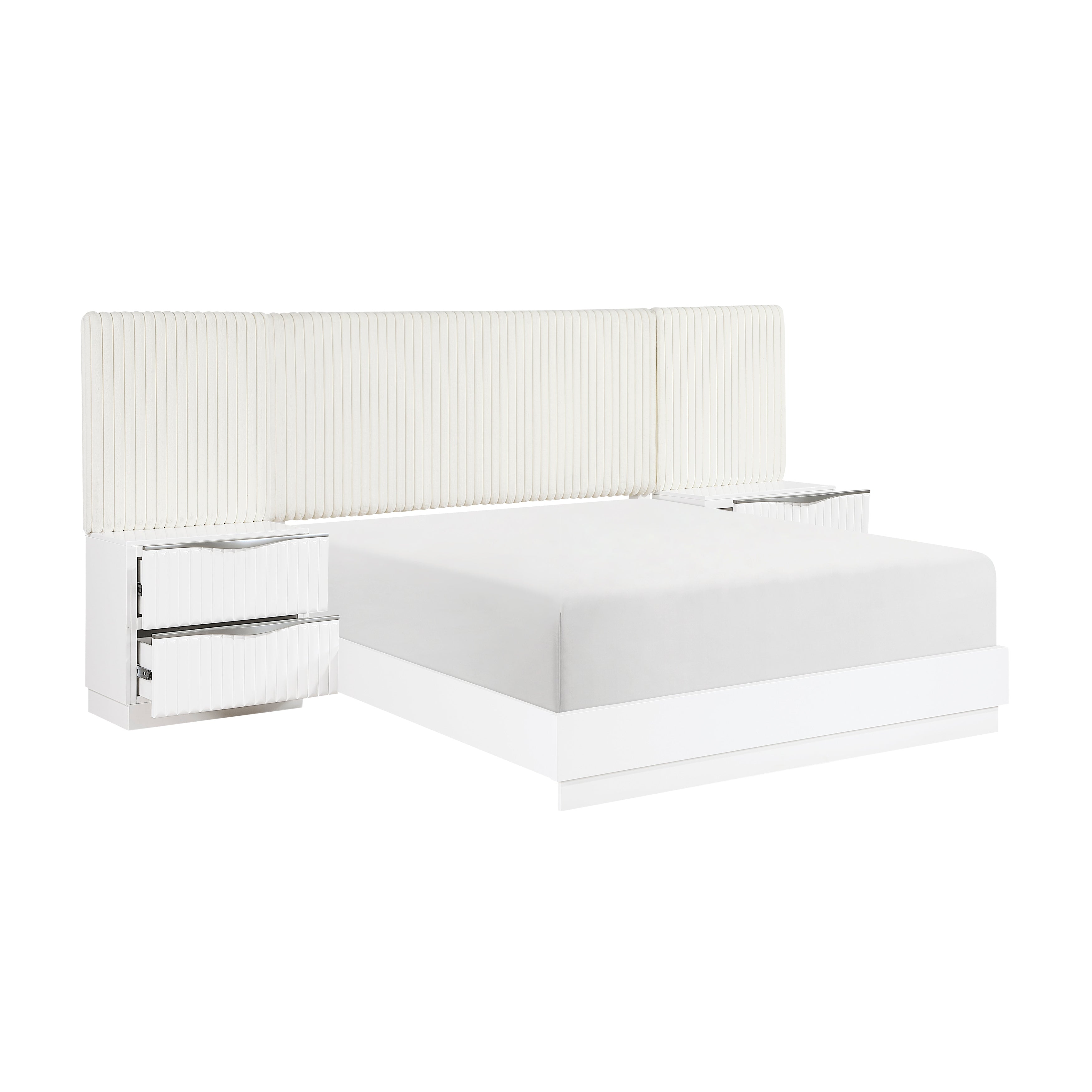2384K-1EK*WB 5pc Set Eastern King Wall Bed (EK+2NS+2NS-P) - 2384K-1EK*WB