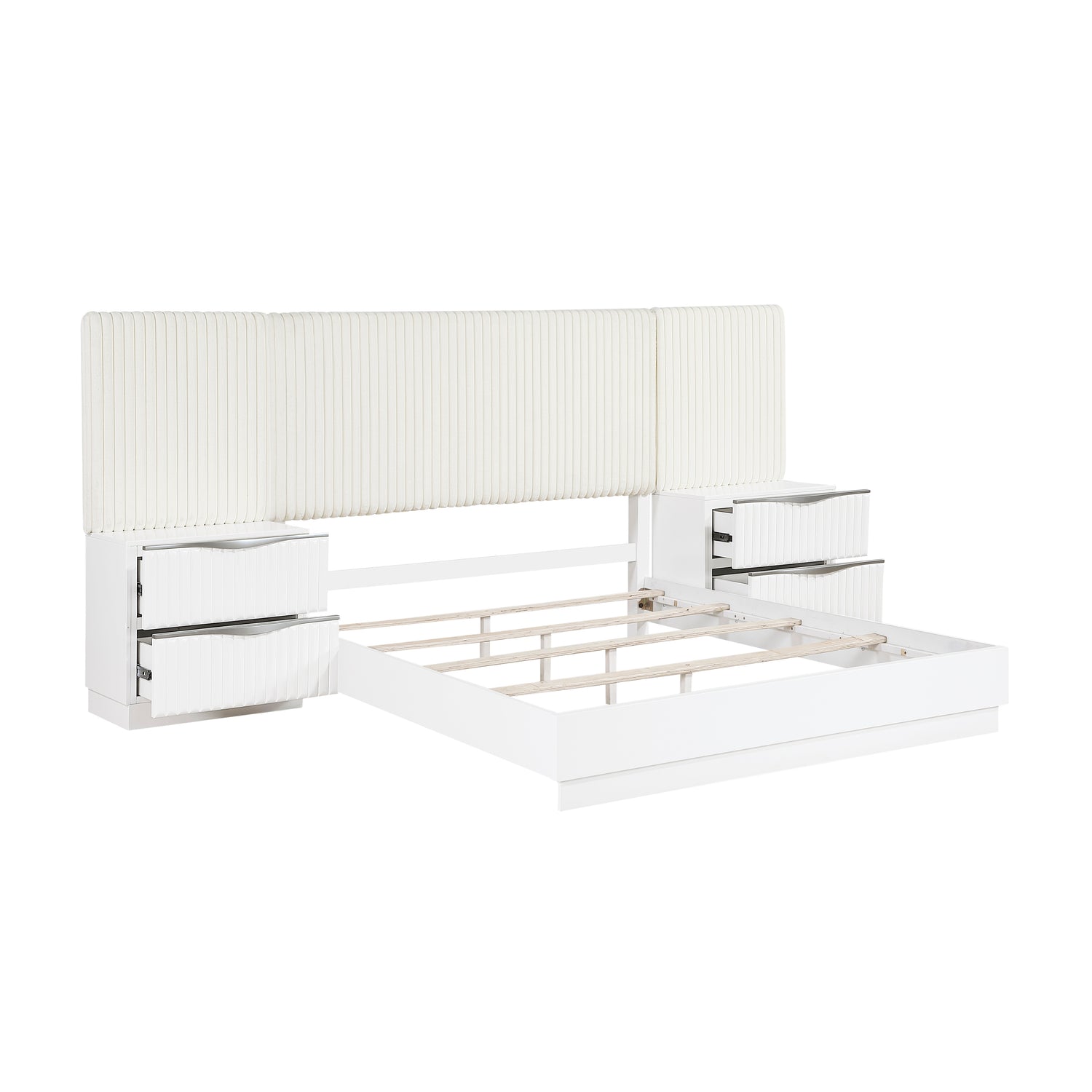 2384K-1EK*WB 5pc Set Eastern King Wall Bed (EK+2NS+2NS-P) - 2384K-1EK*WB