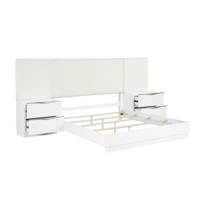 2384K-1EK*WB 5pc Set Eastern King Wall Bed (EK+2NS+2NS-P) - 2384K-1EK*WB