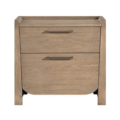 Riley Light Brown Upholstered Bedroom Set from Homelegance - Luna Furniture