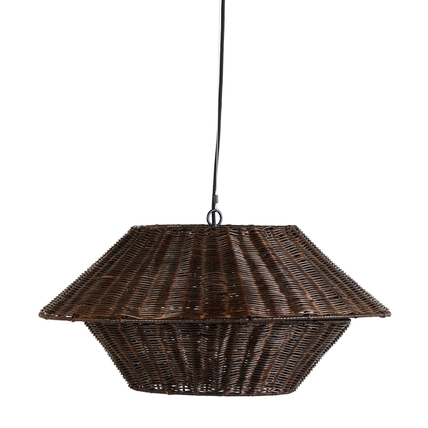 Mccarthy Pendant in Brown Rattan