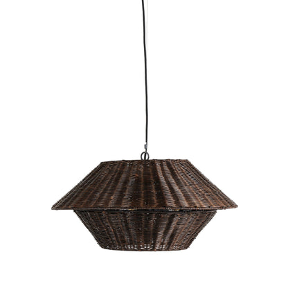 Mccarthy Pendant in Brown Rattan