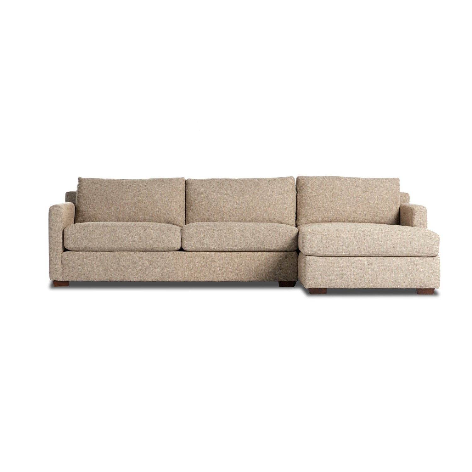 Hampton 2-Piece Sectional in Delta Sand