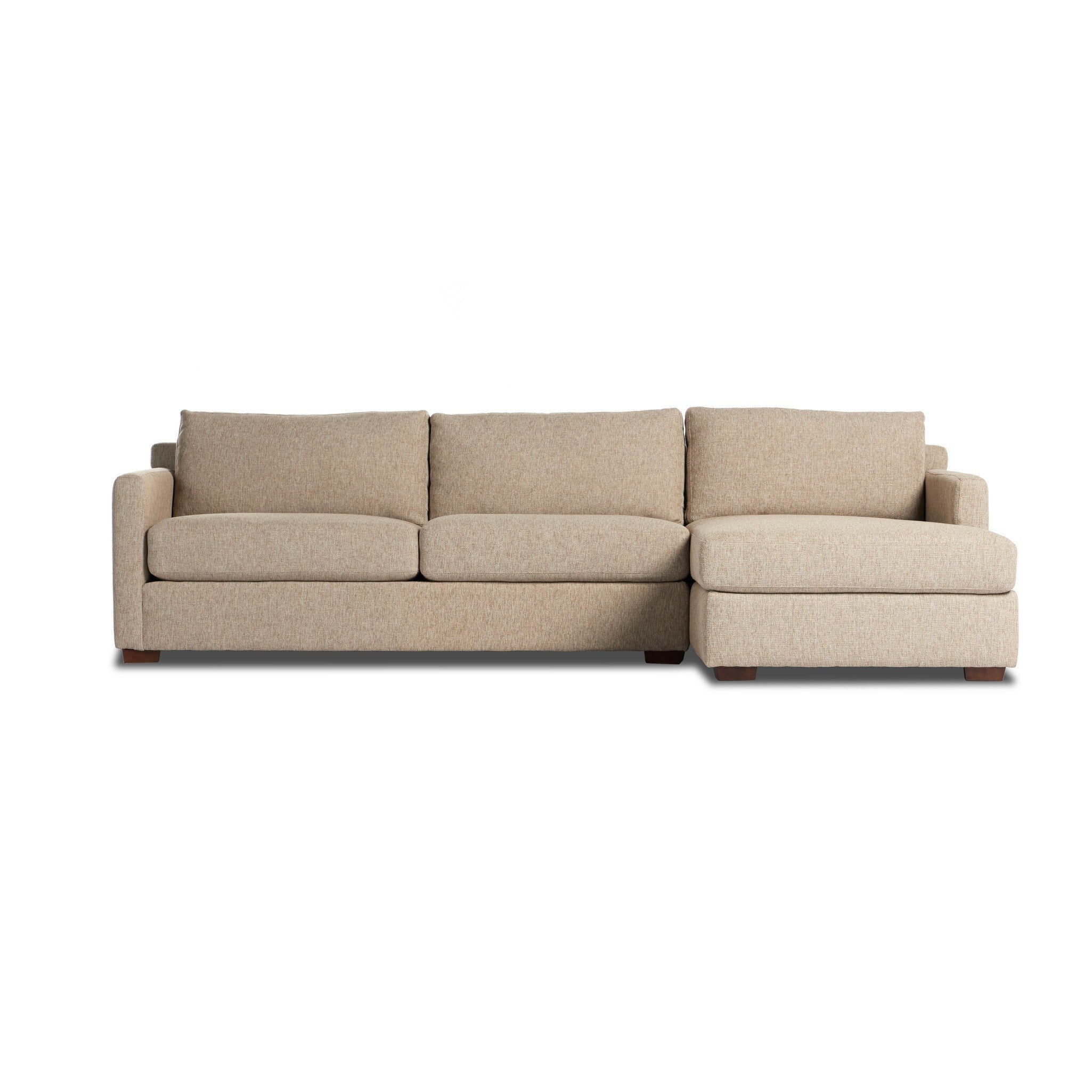 Hampton 2-Piece Sectional in Delta Sand