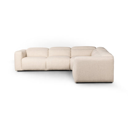 Radley Power Recliner 5-Piece Sectional in Antigo Natural