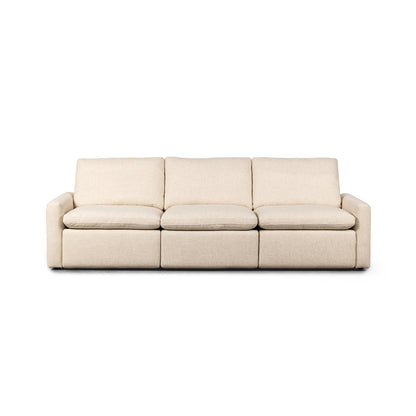Tillery Power Recliner 3-Piece Sectional in Antigo Natural