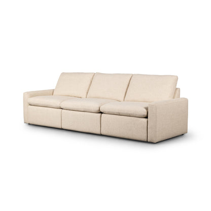 Tillery Power Recliner 3-Piece Sectional in Antigo Natural