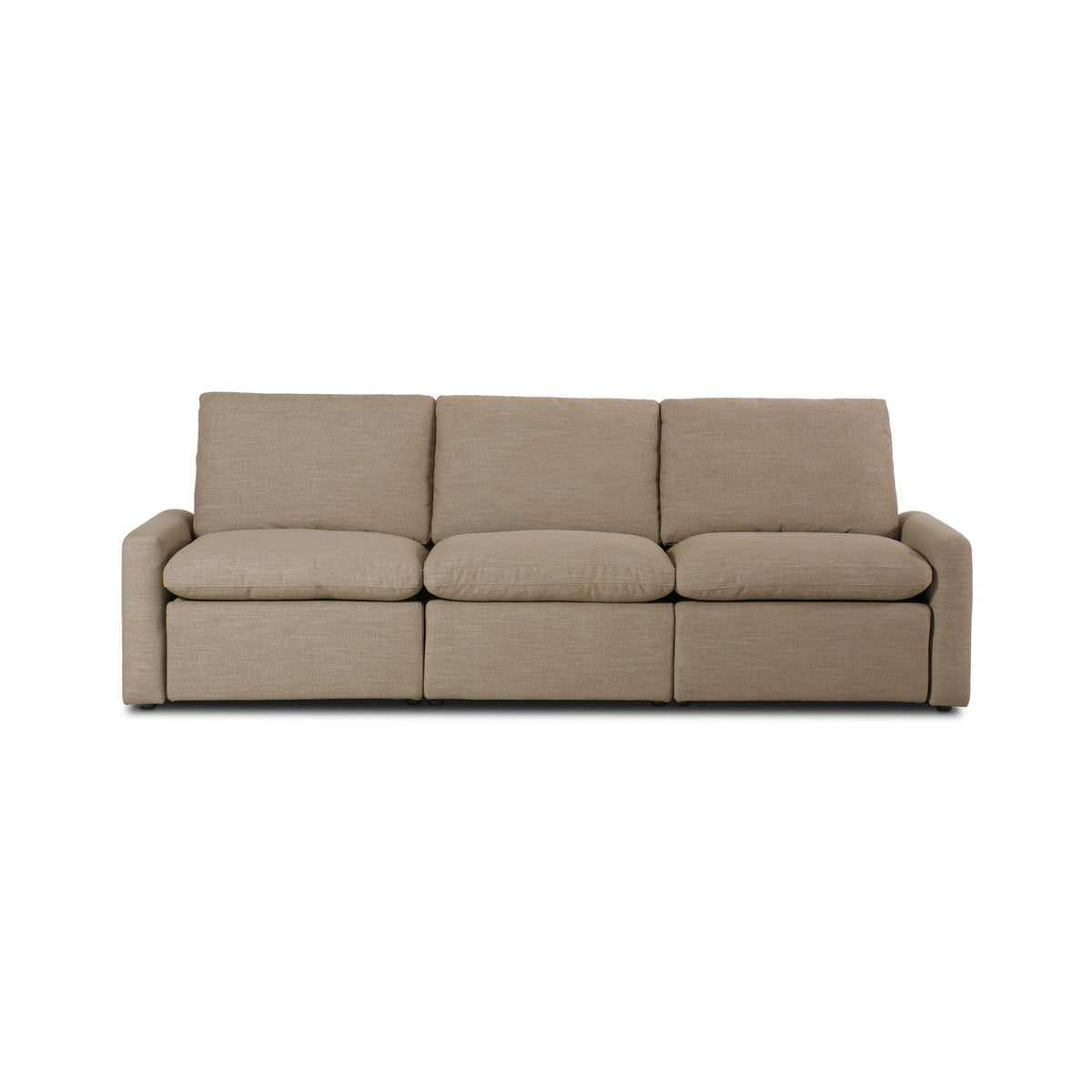 Tillery Power Recliner 3-Piece Sectional in Crypton Nomad Taupe