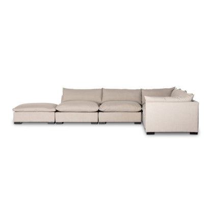Westwood 5-Piece Sectional in Bennett Moon