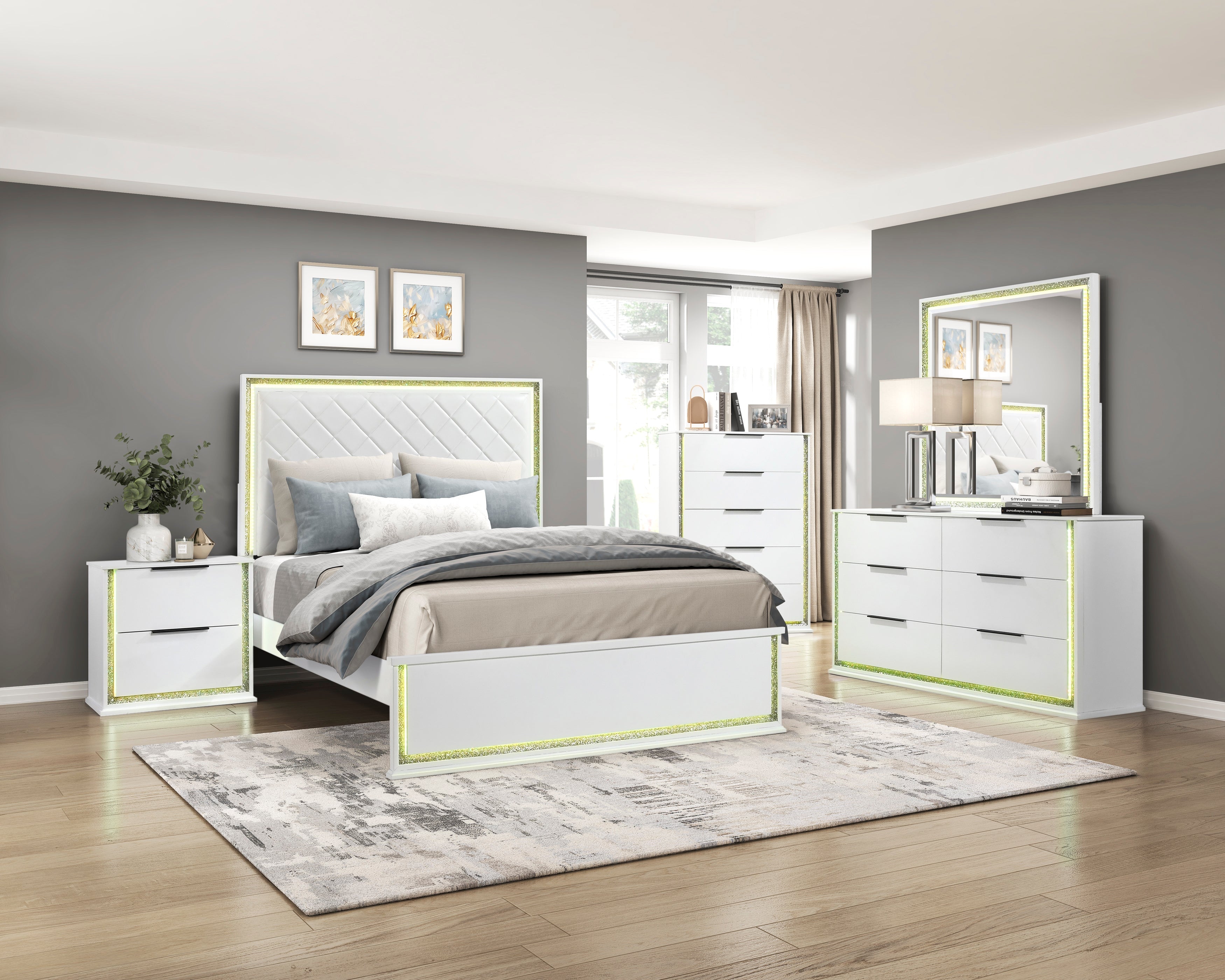 2390K-1EK* (2) Eastern King Bed - 2390K-1EK*