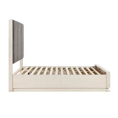 2391-1* (3) Queen Platform Bed with Footboard Storage - 2391-1*