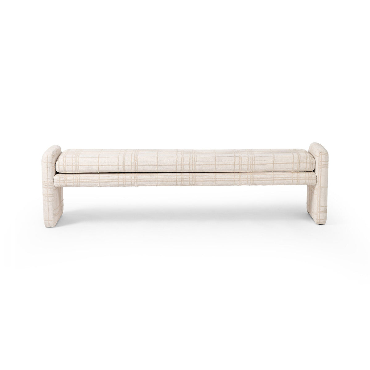 Serena Accent Bench in Sheffield Ivory