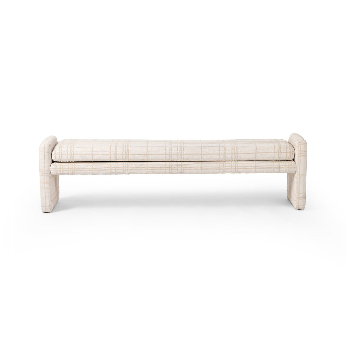 Serena Accent Bench in Sheffield Ivory