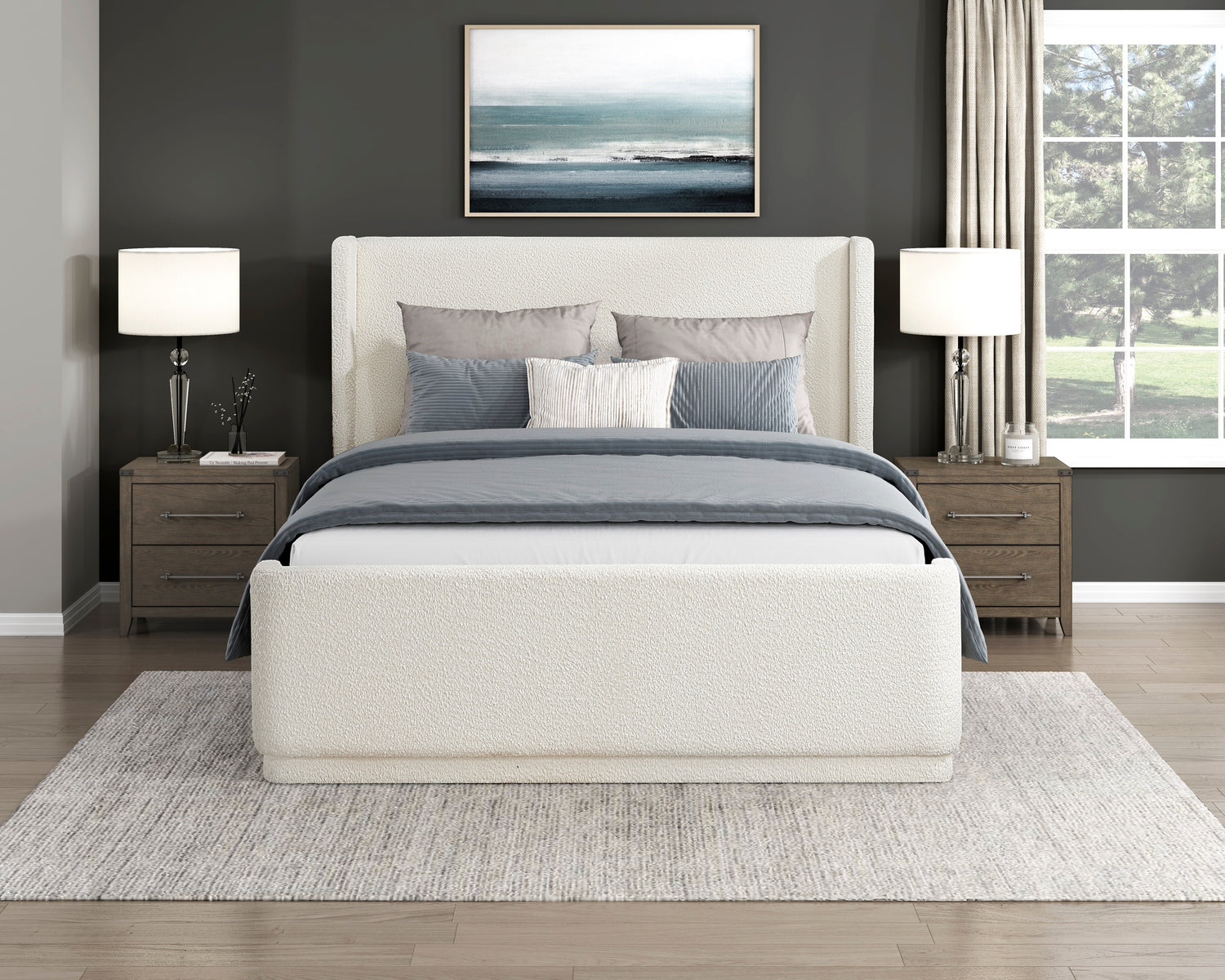 2396BEF-1* (2) Full Platform Bed - 2396BEF-1*