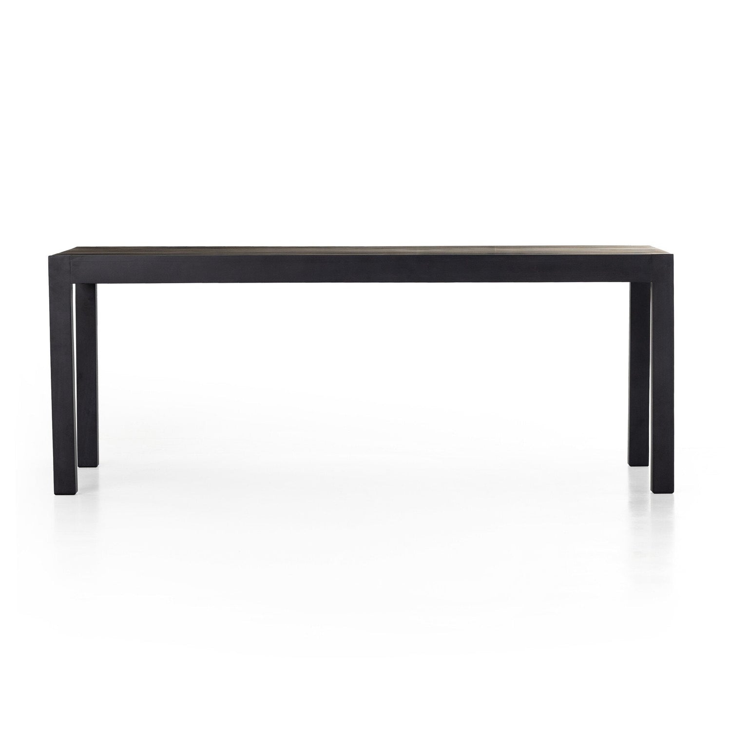 Isador Dining Table in Black Wash Poplar