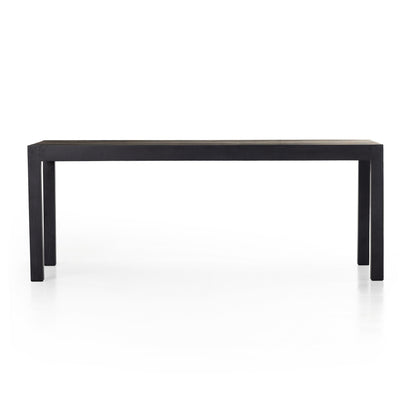 Isador Dining Table in Black Wash Poplar