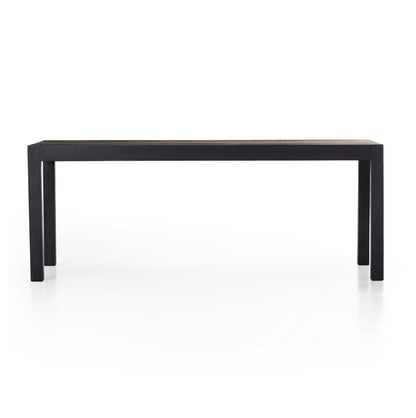 Isador Dining Table in Black Wash Poplar