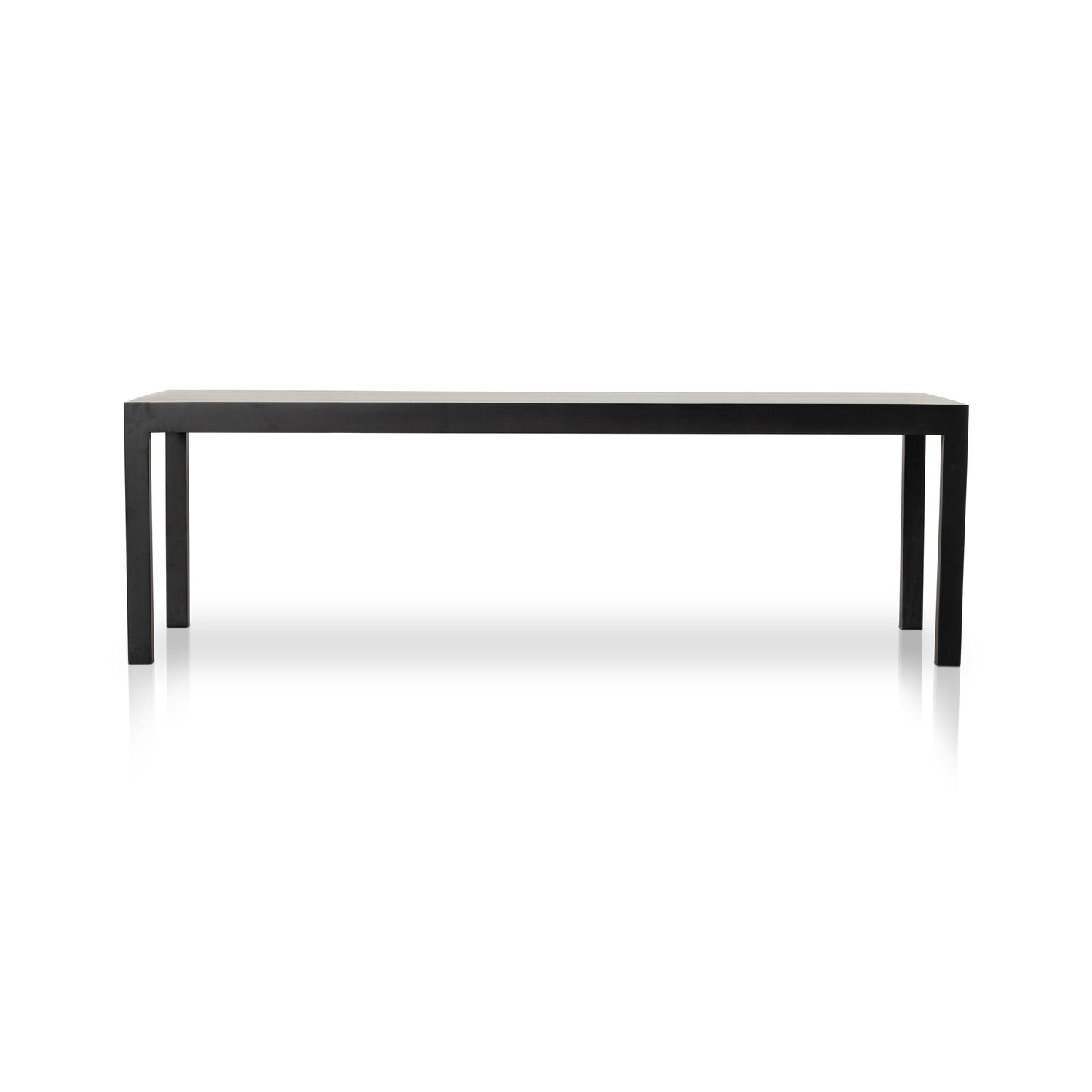 Isador Dining Table in Black Wash Poplar