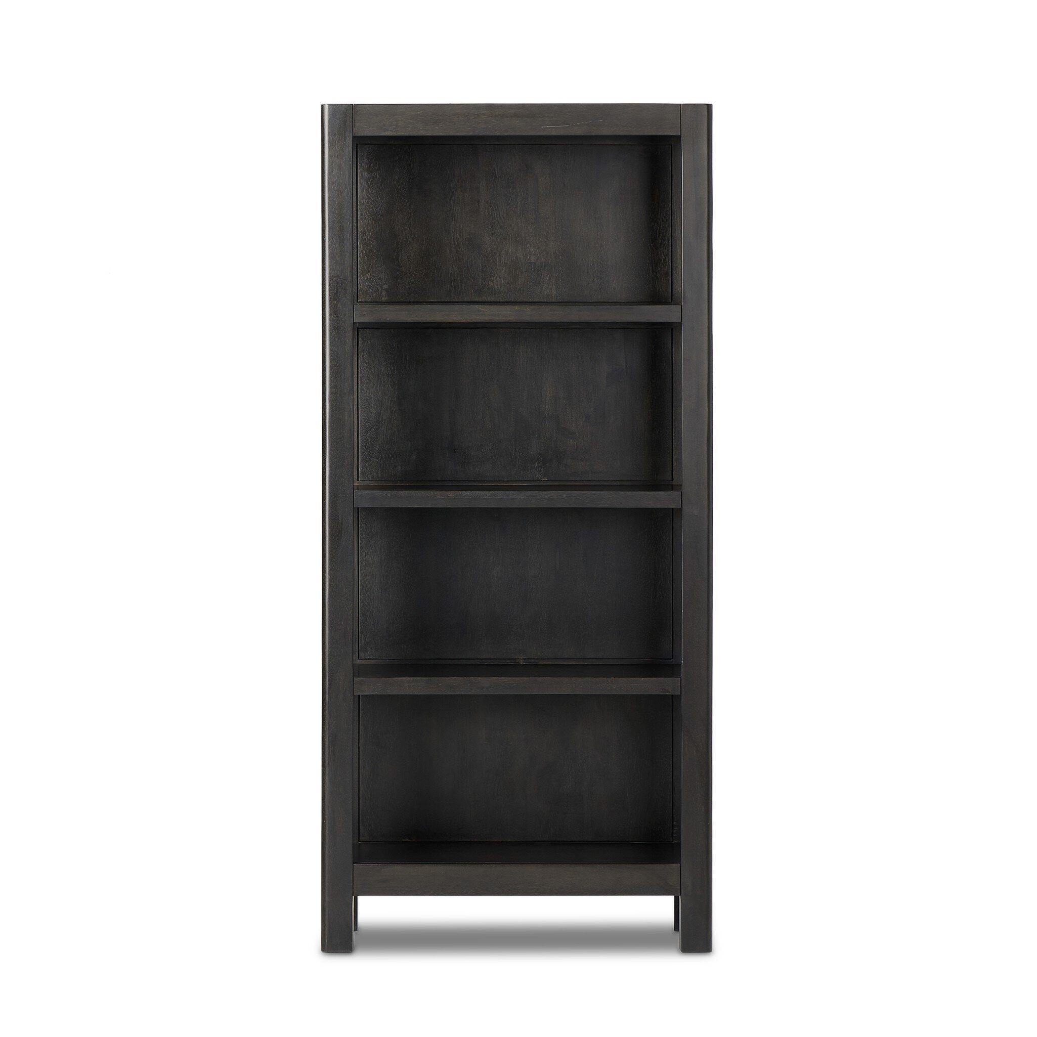 Wimberley Bookcase in Worn Black Parawood