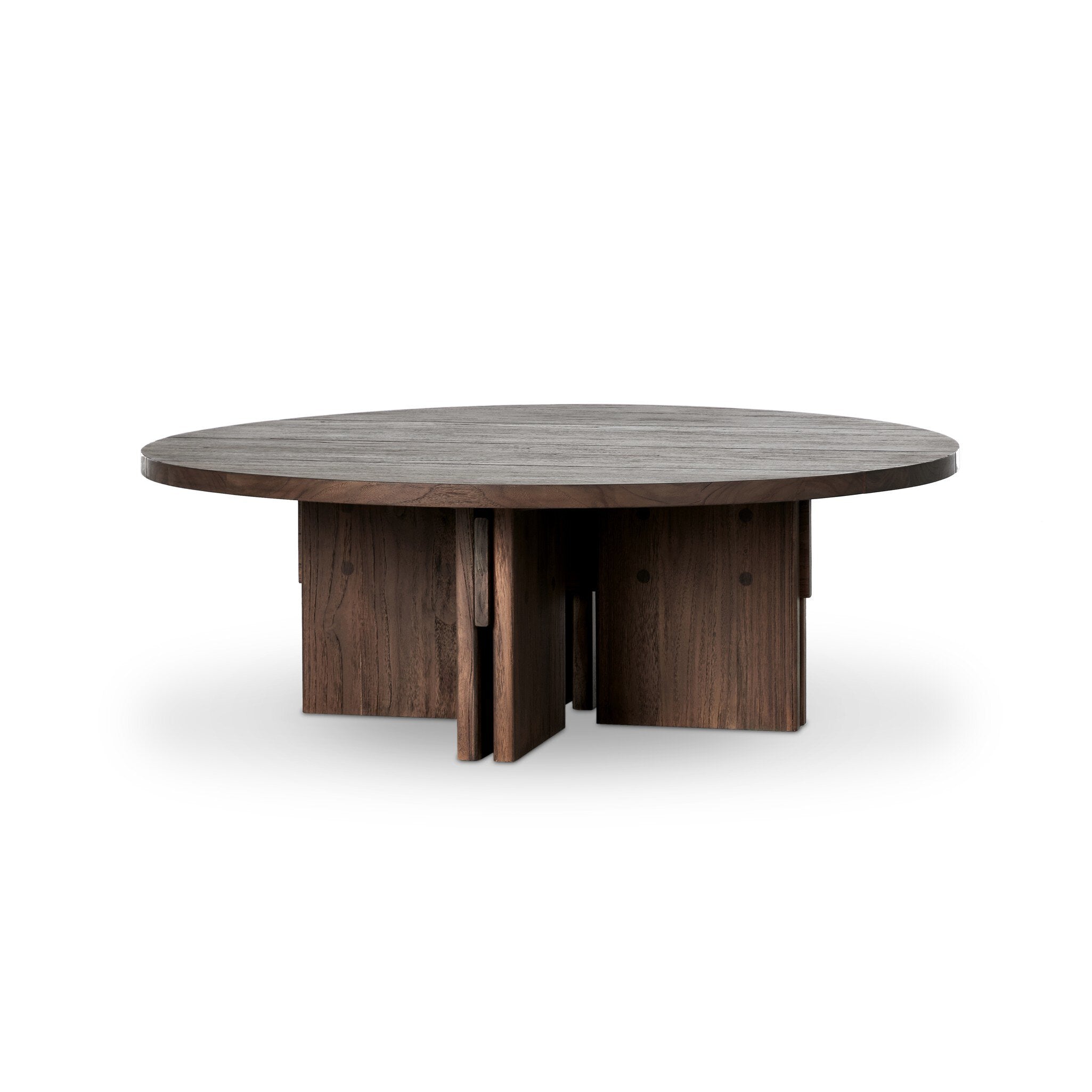 Railay Outdoor Coffee Table in Stained Toasted Brown-FSC
