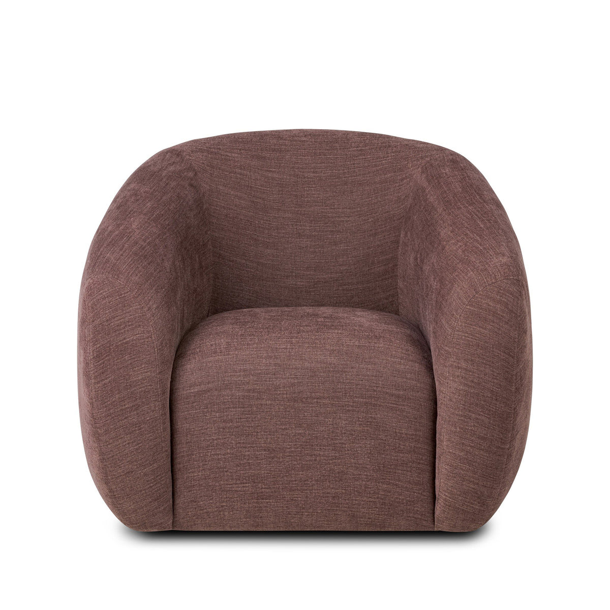 Channing Swivel Chair in Laughlin Plum