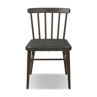 Kershaw Dining Chair in Black Rush