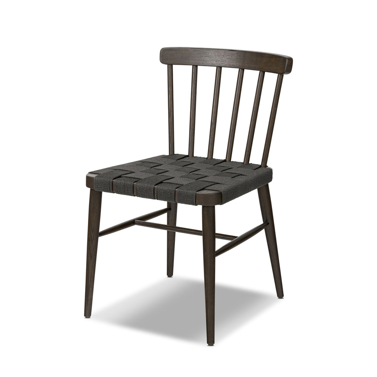Kershaw Dining Chair in Black Rush