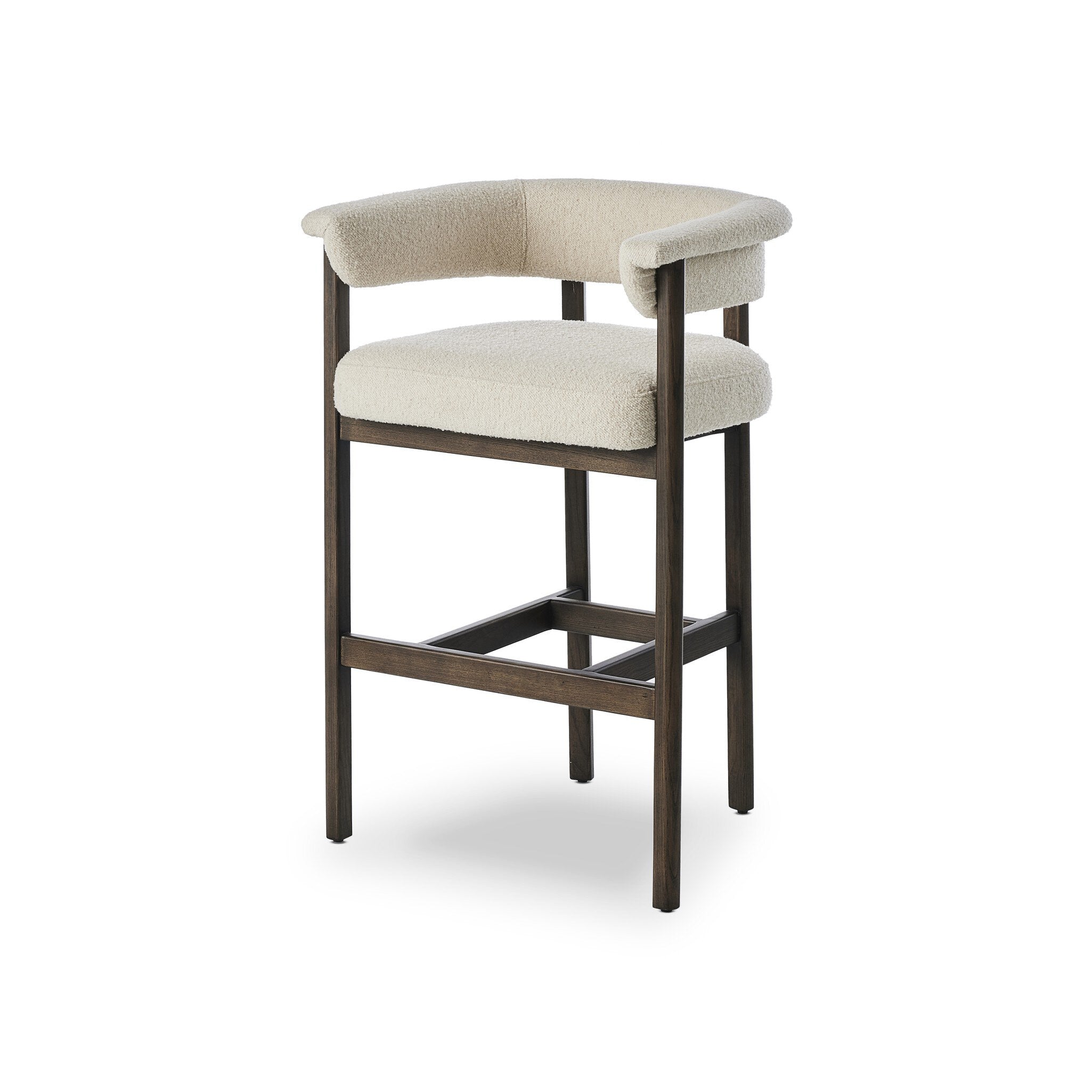 Cassie Bar + Counter Stool in Charter Oatmeal