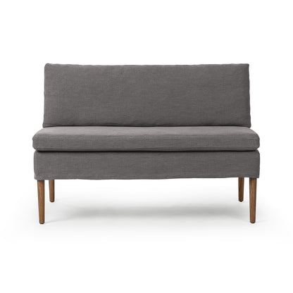 Build Your Own: Aurelia Dining Banquette in Broadway Denim
