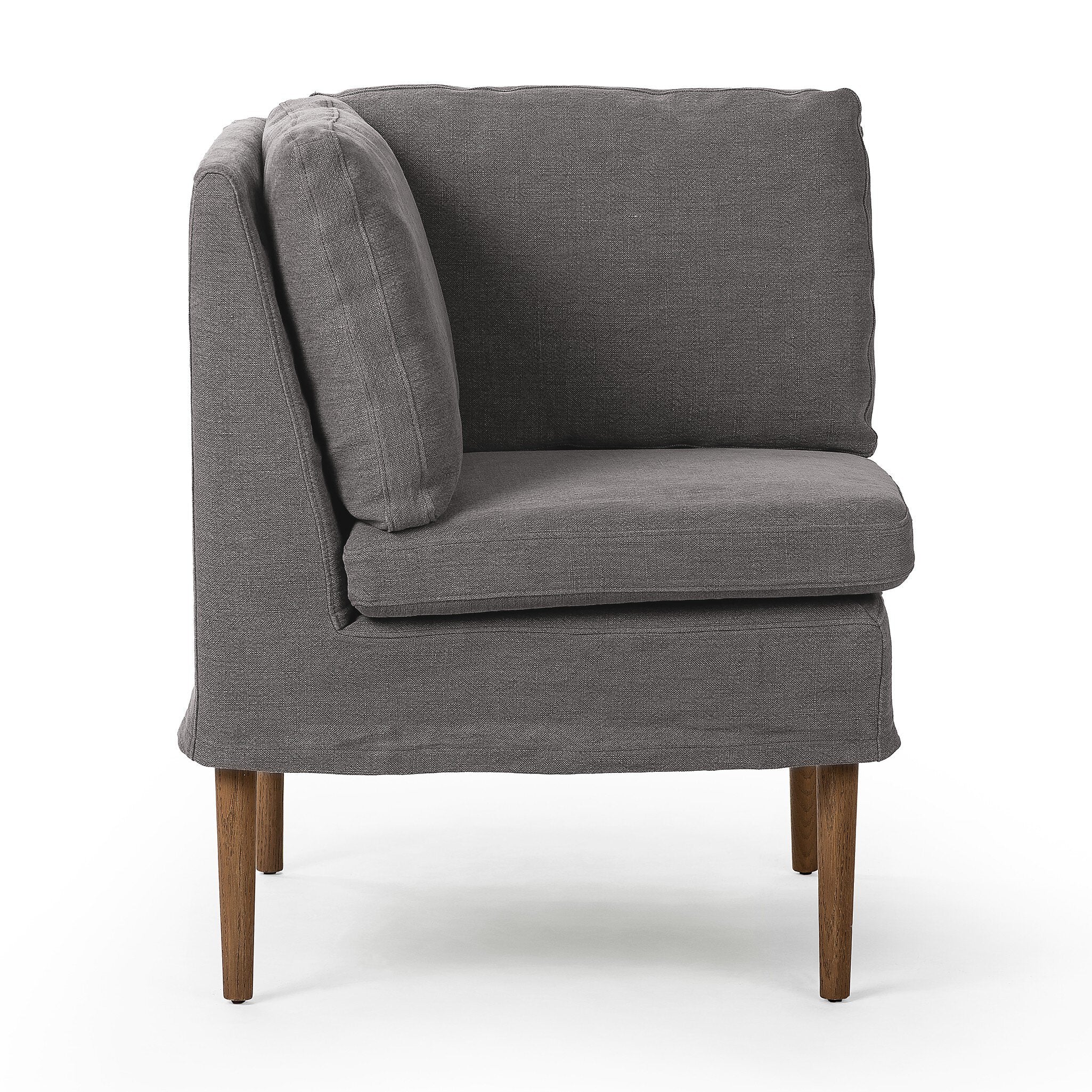 Build Your Own: Aurelia Dining Banquette in Broadway Denim