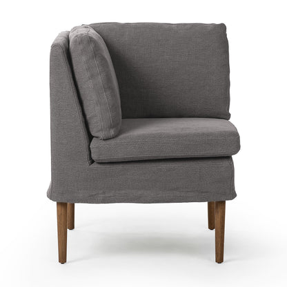 Build Your Own: Aurelia Dining Banquette in Broadway Denim
