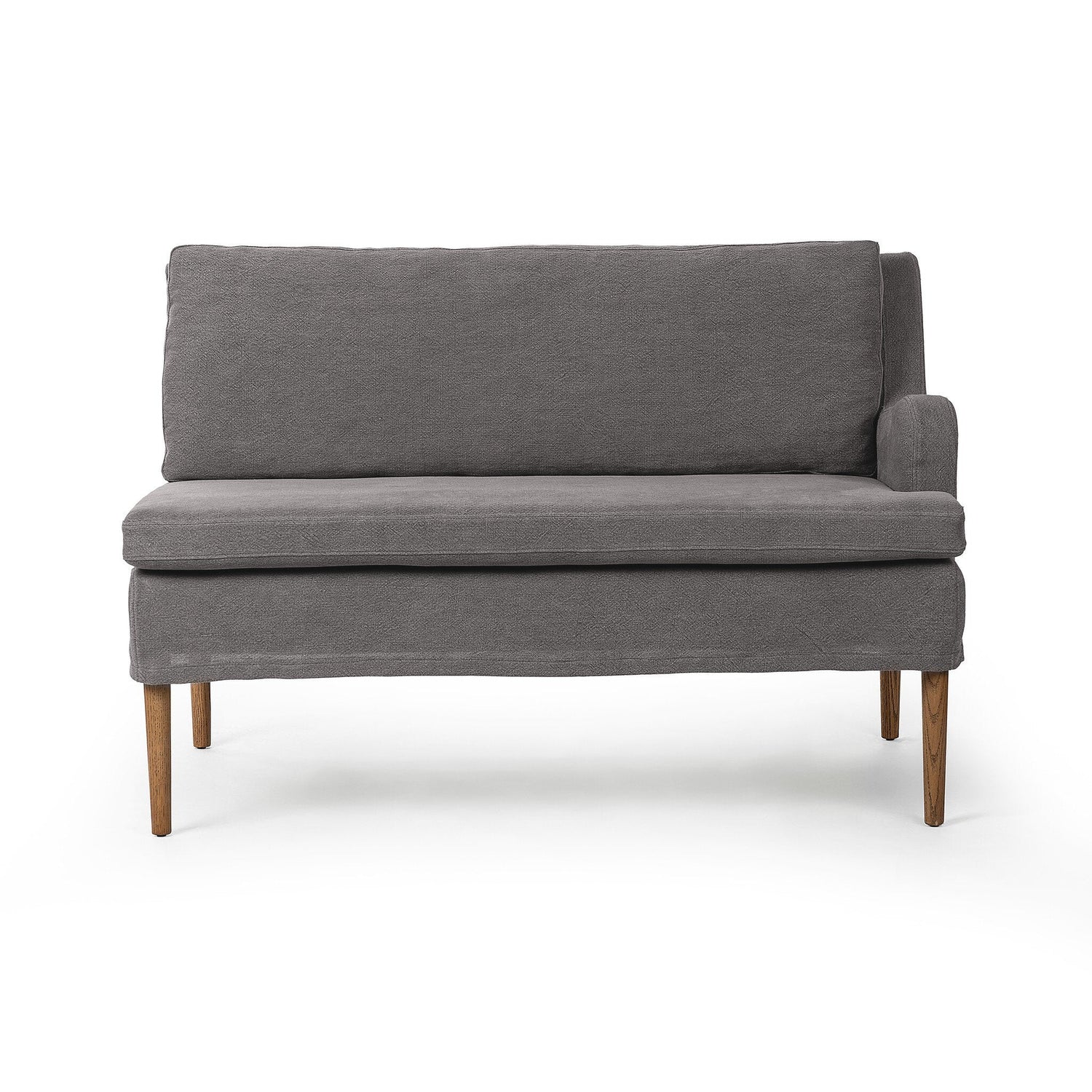 Build Your Own: Aurelia Dining Banquette in Broadway Denim