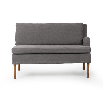 Build Your Own: Aurelia Dining Banquette in Broadway Denim