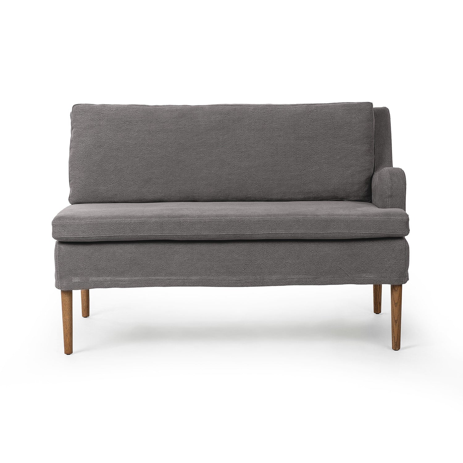 Build Your Own: Aurelia Dining Banquette in Broadway Denim