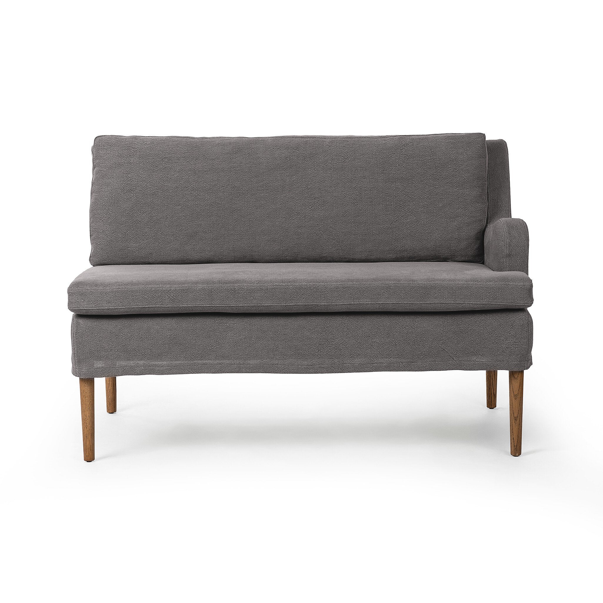 Build Your Own: Aurelia Dining Banquette in Broadway Denim