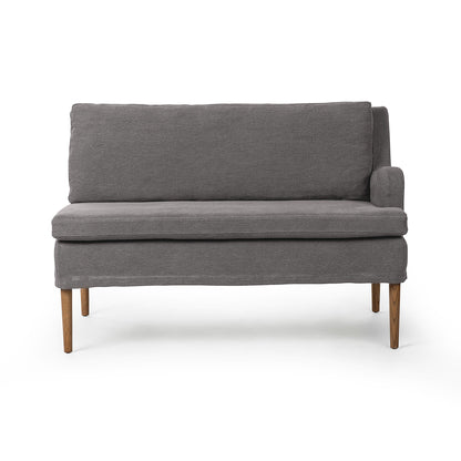 Build Your Own: Aurelia Dining Banquette in Broadway Denim