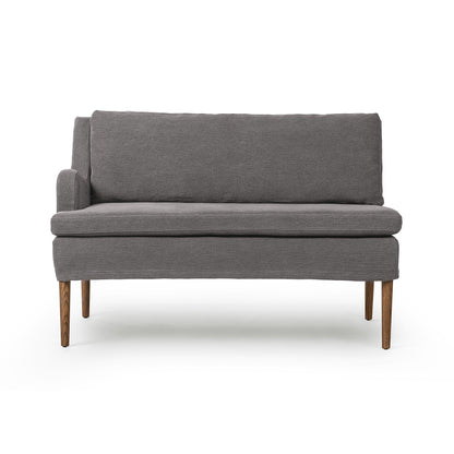 Build Your Own: Aurelia Dining Banquette in Broadway Denim